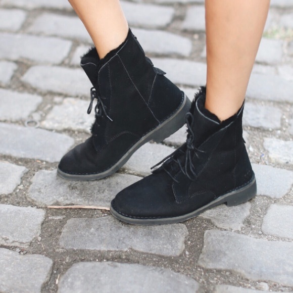 Quincy ugg boots black Clearance